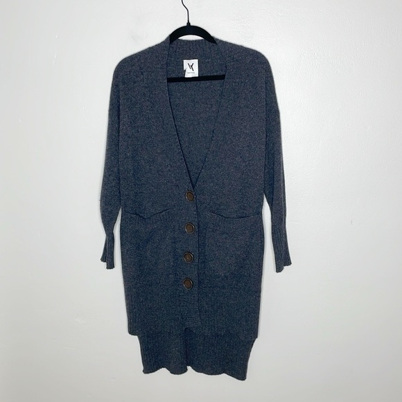 Van Kukil Cashmere button down cardigan - Picture 1 of 9